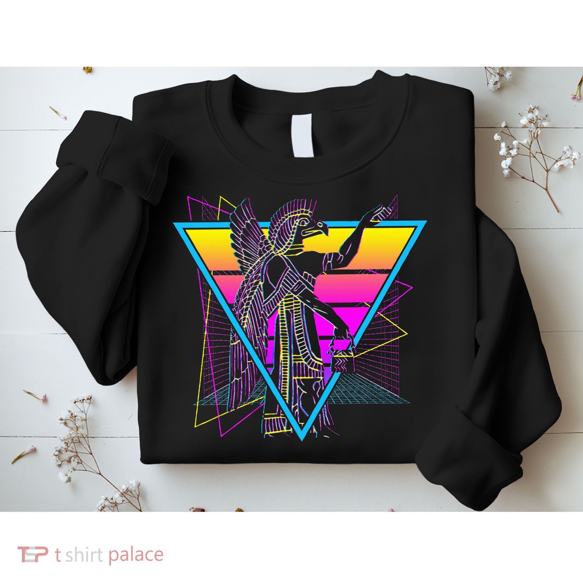 Anunnaki Ancient Sumerian Babylonian Assyrians Retro Sweatshirt