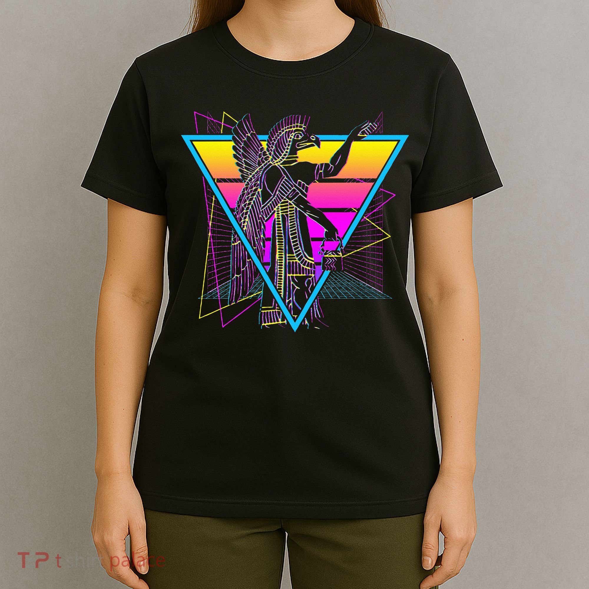 Anunnaki Ancient Sumerian Babylonian Assyrians Retro T-Shirt