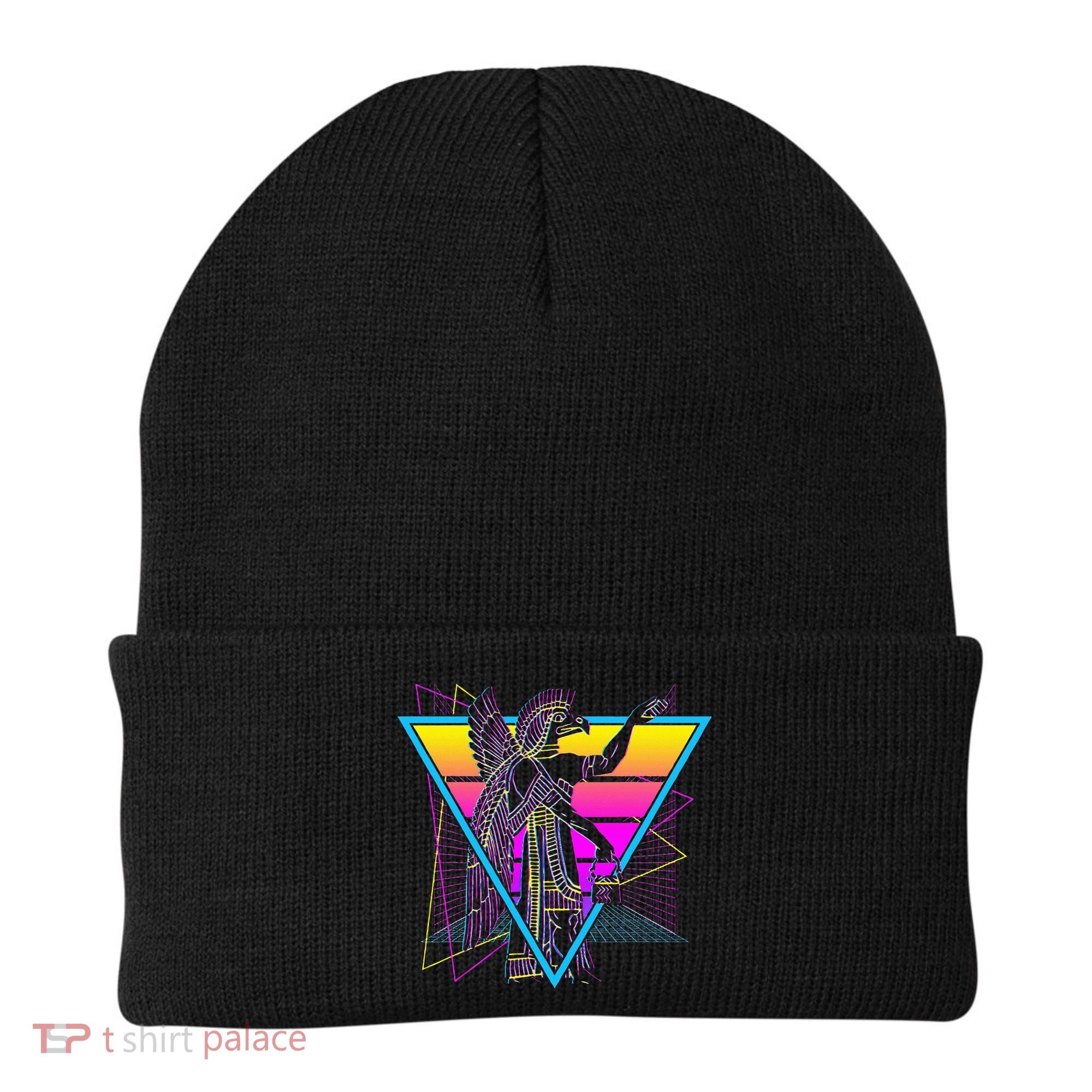Anunnaki Ancient Sumerian Babylonian Assyrians Retro Beanie