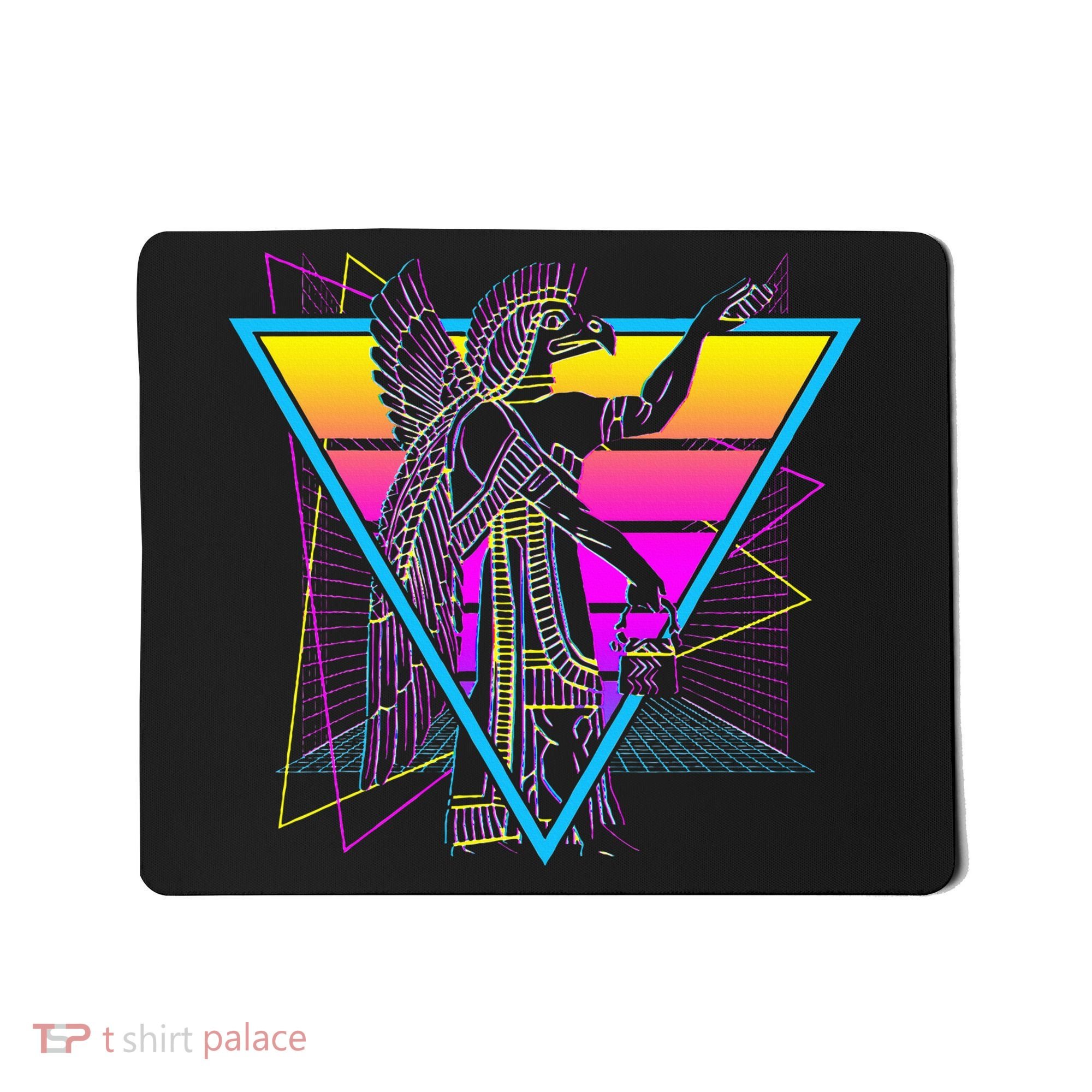 Anunnaki Ancient Sumerian Babylonian Assyrians Retro Mousepad