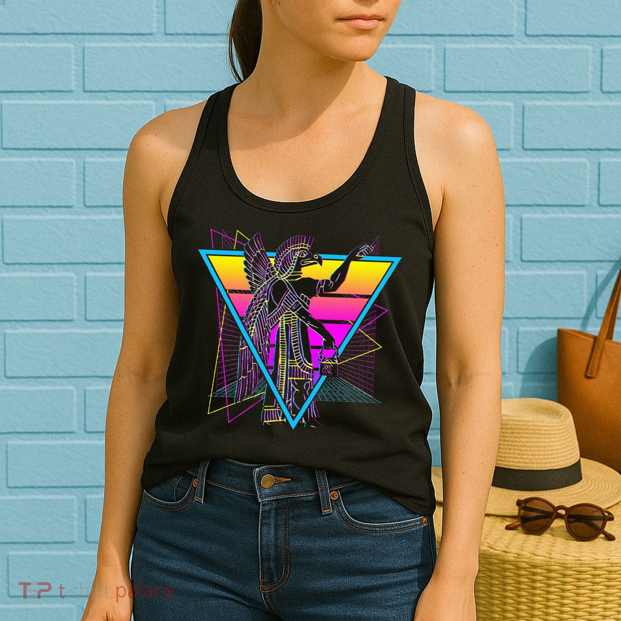 Anunnaki Ancient Sumerian Babylonian Assyrians Retro Women's Tank Top