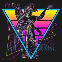 Anunnaki Ancient Sumerian Babylonian Assyrians Retro Women's Tank Top thumb 5