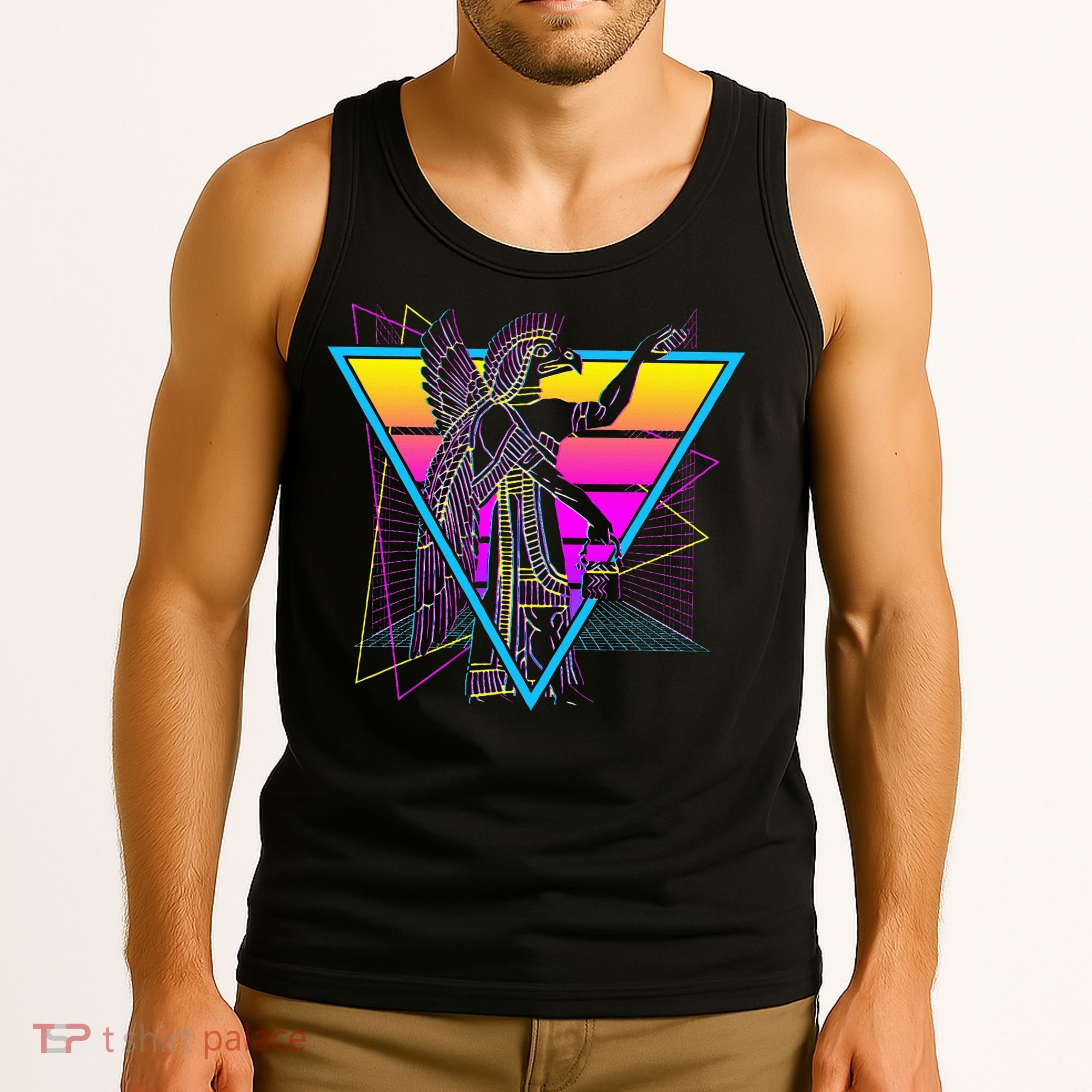 Anunnaki Ancient Sumerian Babylonian Assyrians Retro Tank Top