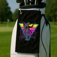 Anunnaki Ancient Sumerian Babylonian Assyrians Retro Golf Towel thumb 2
