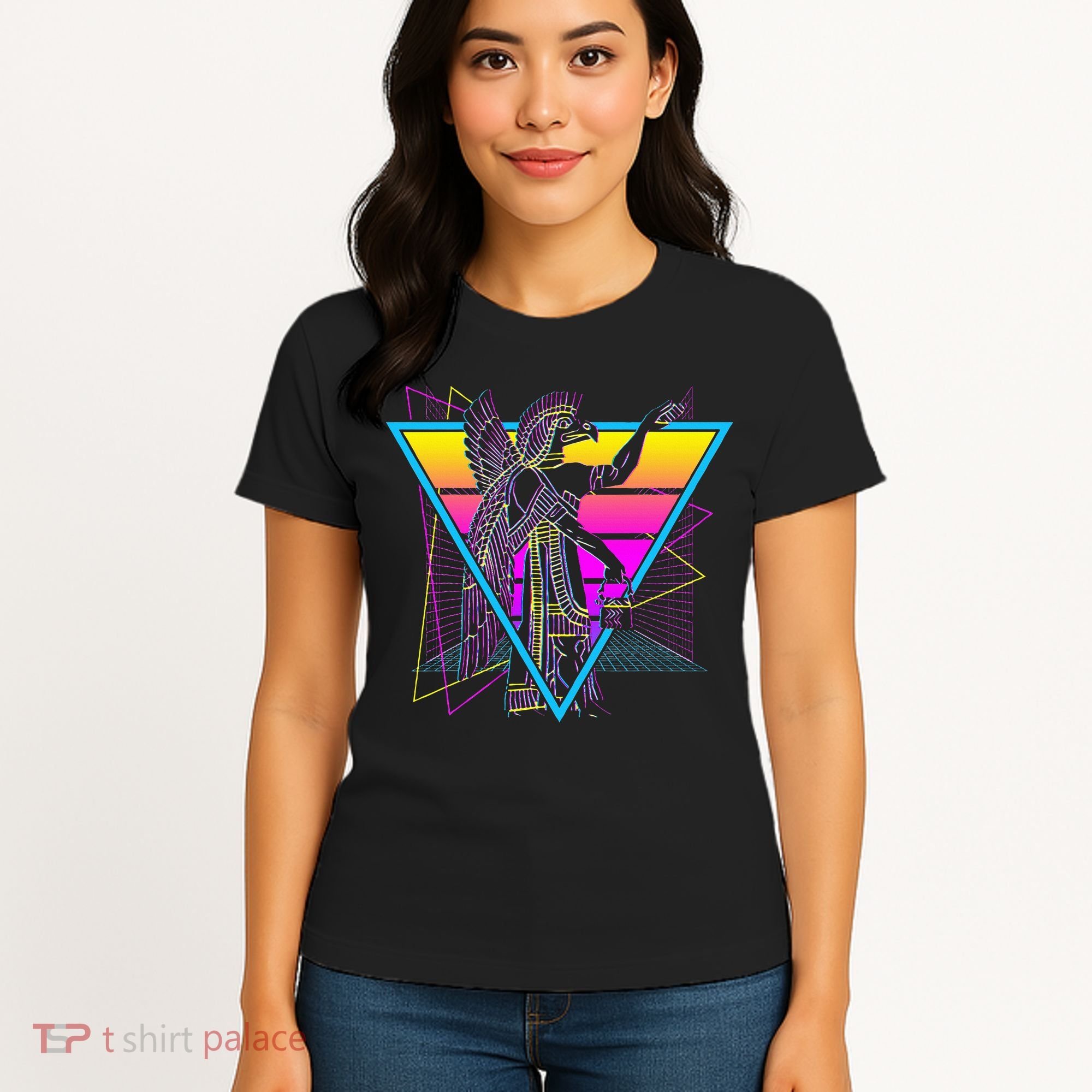 Anunnaki Ancient Sumerian Babylonian Assyrians Retro Women's T-Shirt
