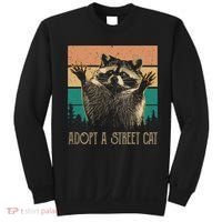 Adopt A S.T.R.E.E.T Cat Classic Arts Possum Raccoons Lover Animal Sweatshirt thumb 0