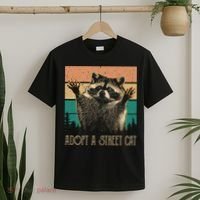 Adopt A S.T.R.E.E.T Cat Classic Arts Possum Raccoons Lover Animal T-Shirt thumb 2
