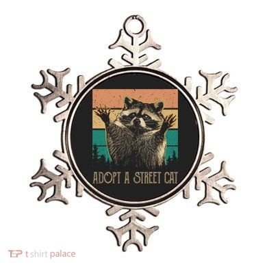 Adopt A S.T.R.E.E.T Cat Classic Arts Possum Raccoons Lover Animal Ornament