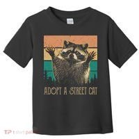 Adopt A S.T.R.E.E.T Cat Classic Arts Possum Raccoons Lover Animal Toddler T-Shirt thumb 0
