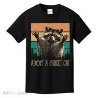 Adopt A S.T.R.E.E.T Cat Classic Arts Possum Raccoons Lover Animal Kids T-Shirt thumb 0