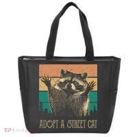 Adopt A S.T.R.E.E.T Cat Classic Arts Possum Raccoons Lover Animal Tote Bag thumb 0