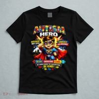 Autism Awareness Super Hero Quotes Acept Understand Love T-Shirt thumb 5