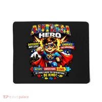 Autism Awareness Super Hero Quotes Acept Understand Love Mousepad thumb 0