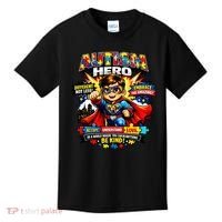 Autism Awareness Super Hero Quotes Acept Understand Love Kids T-Shirt thumb 0
