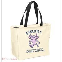 Axolotls Are So Smart Because They Axolotl Questions Tote Bag thumb 2