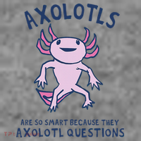 Axolotls Are So Smart Because They Axolotl Questions Toddler Hoodie thumb 2
