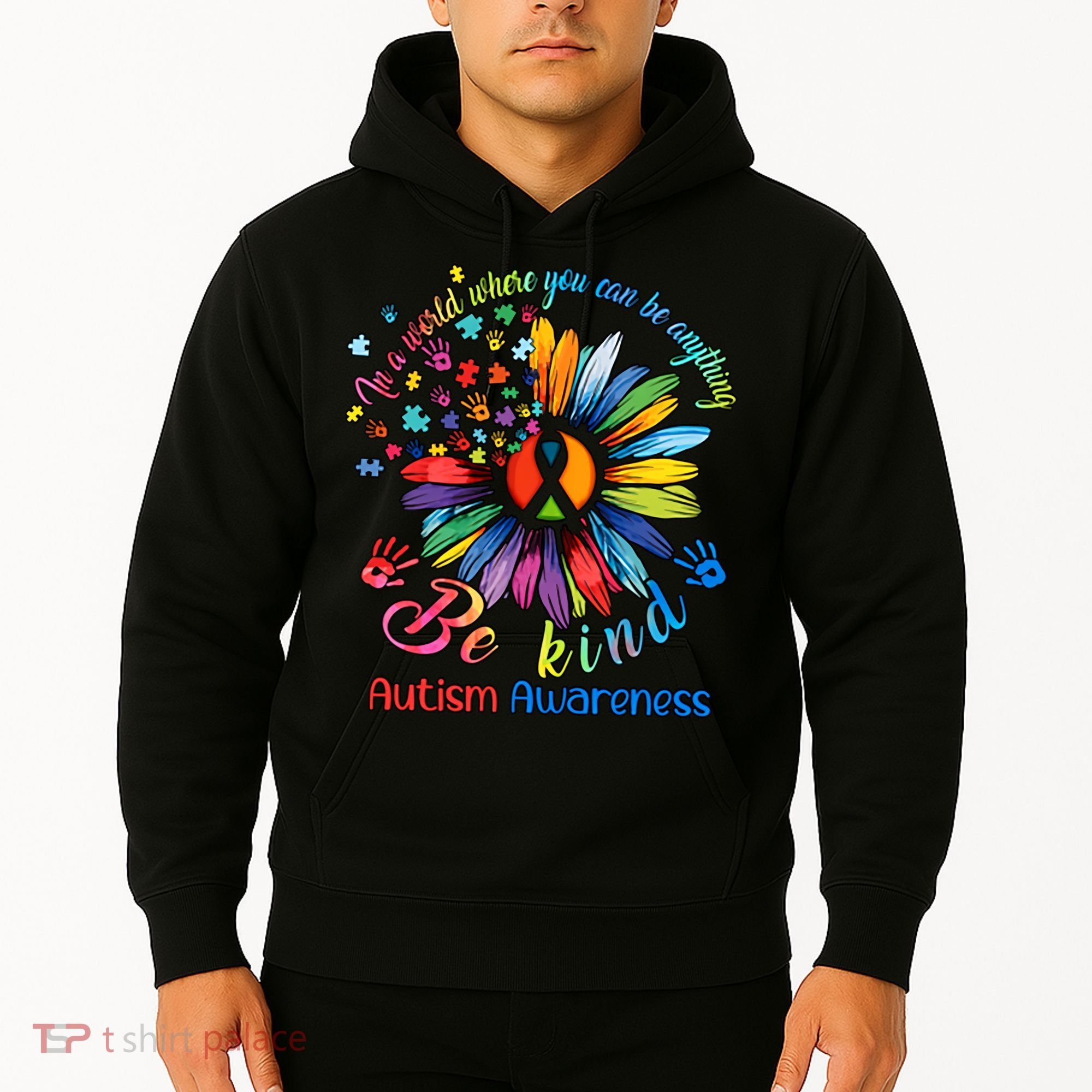 Autism Awareness Sunflower Be Kind Autism Month Autism Support Hoodie