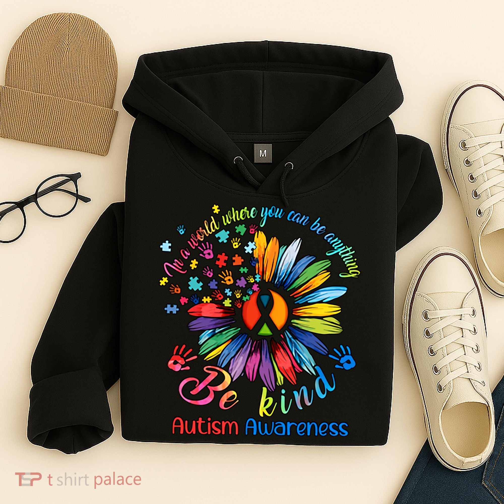 Autism Awareness Sunflower Be Kind Autism Month Autism Support Hoodie