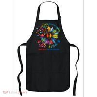 Autism Awareness Sunflower Be Kind Autism Month Autism Support Apron thumb 0
