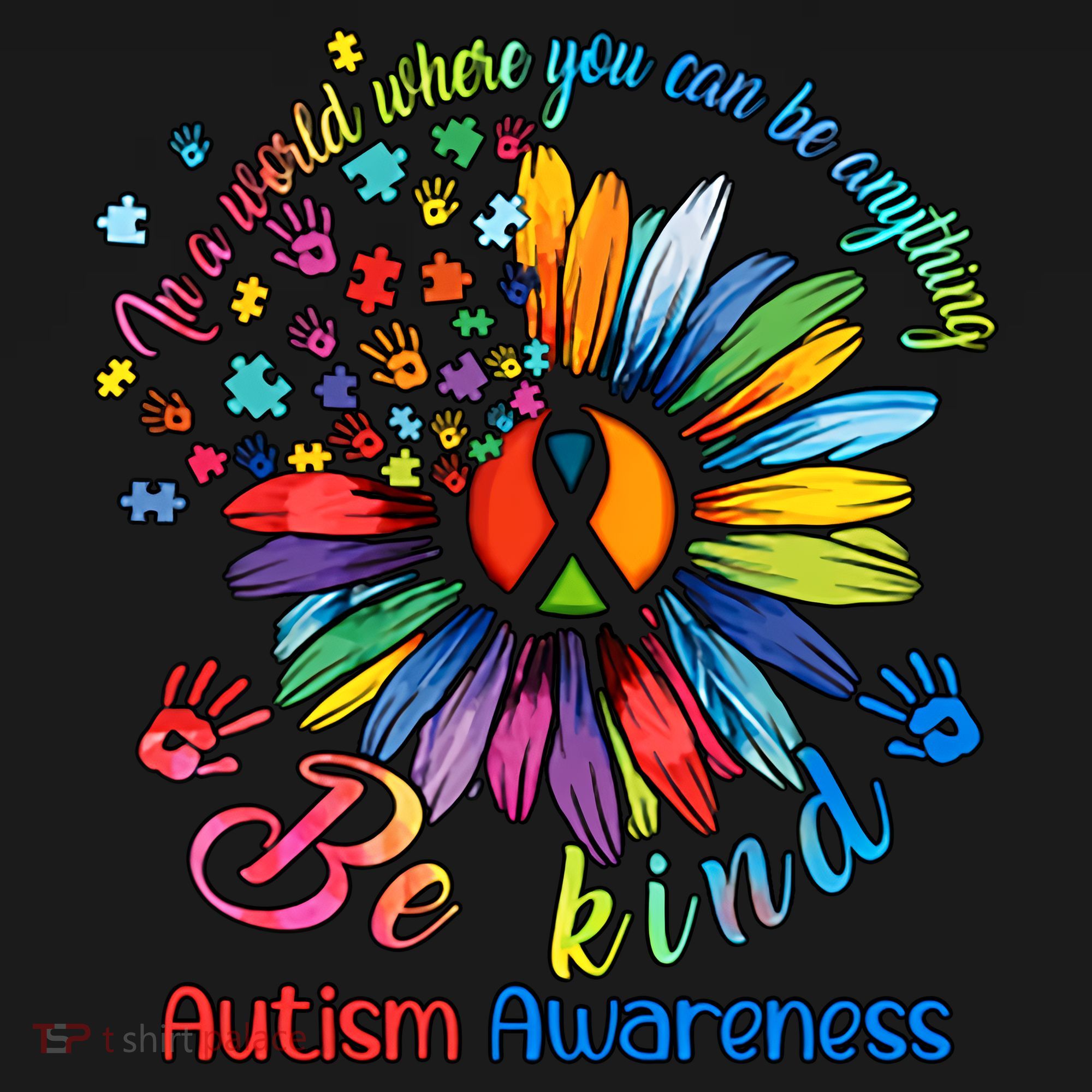 Autism Awareness Sunflower Be Kind Autism Month Autism Support Women's Hoodie