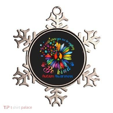 Autism Awareness Sunflower Be Kind Autism Month Autism Support Ornament