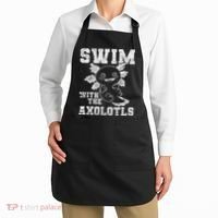 Axolotl Amphibian Swim With The Axolotls  Apron thumb 2