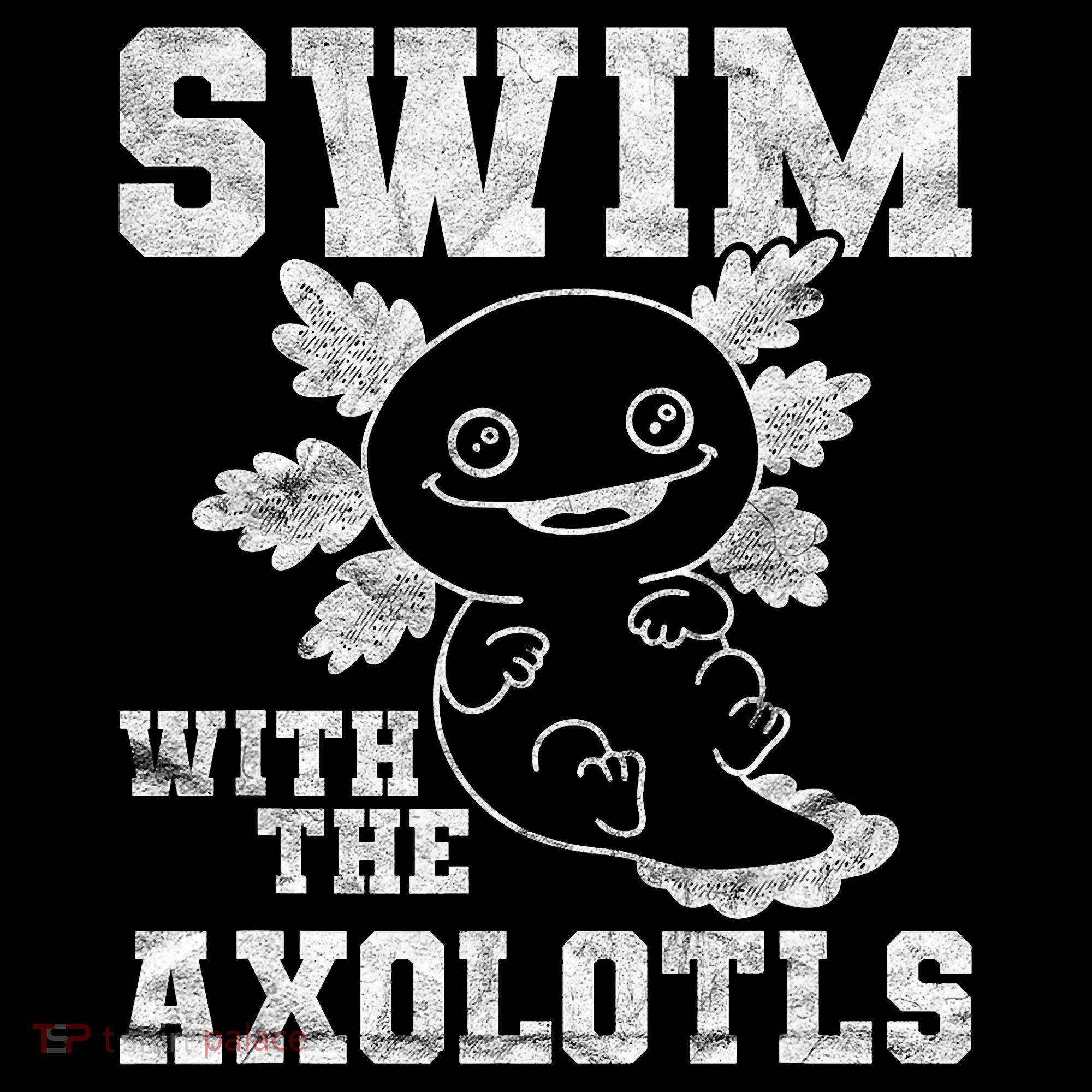 Axolotl Amphibian Swim With The Axolotls  Coffee Mug