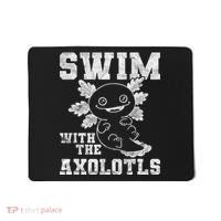 Axolotl Amphibian Swim With The Axolotls  Mousepad thumb 0