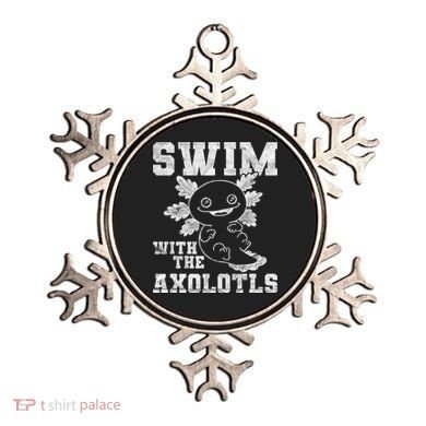 Axolotl Amphibian Swim With The Axolotls  Ornament