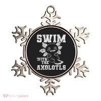 Axolotl Amphibian Swim With The Axolotls  Ornament thumb 0