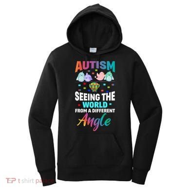 Autism Awareness Seeing The World From A Different Angle Gift Women's Hoodie