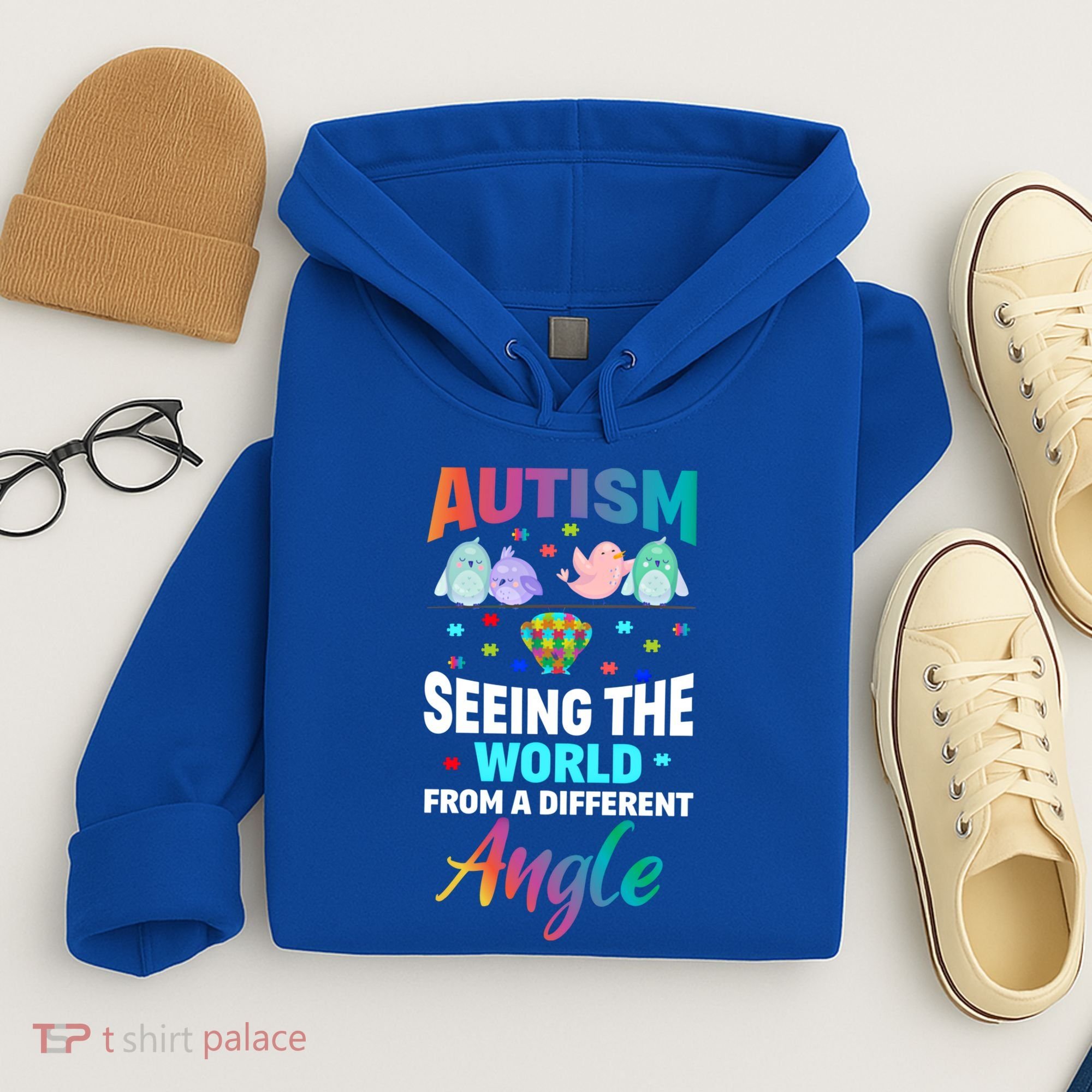 Autism Awareness Seeing The World From A Different Angle Gift Hoodie