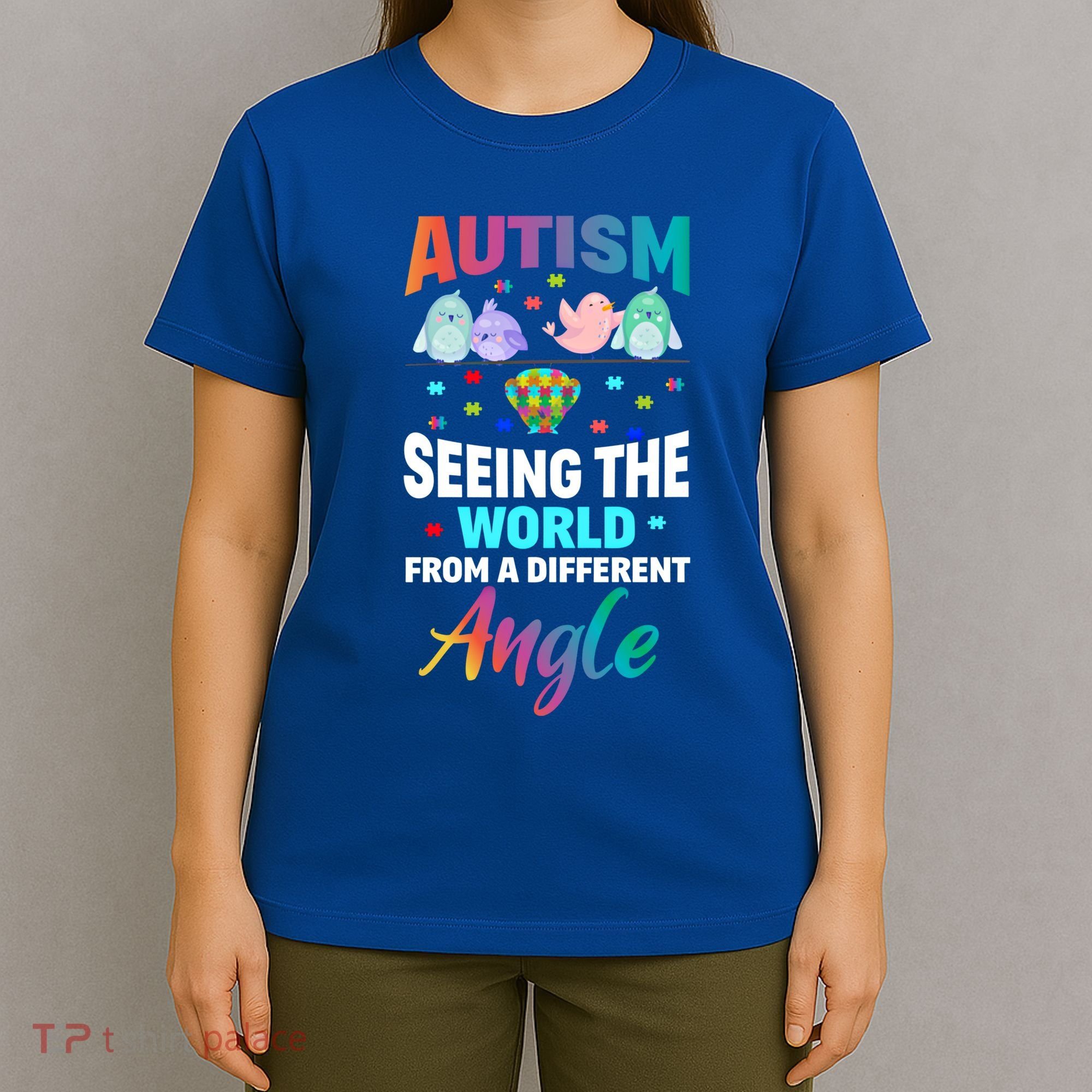 Autism Awareness Seeing The World From A Different Angle Gift T-Shirt