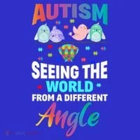 Autism Awareness Seeing The World From A Different Angle Gift Toddler Hoodie thumb 2