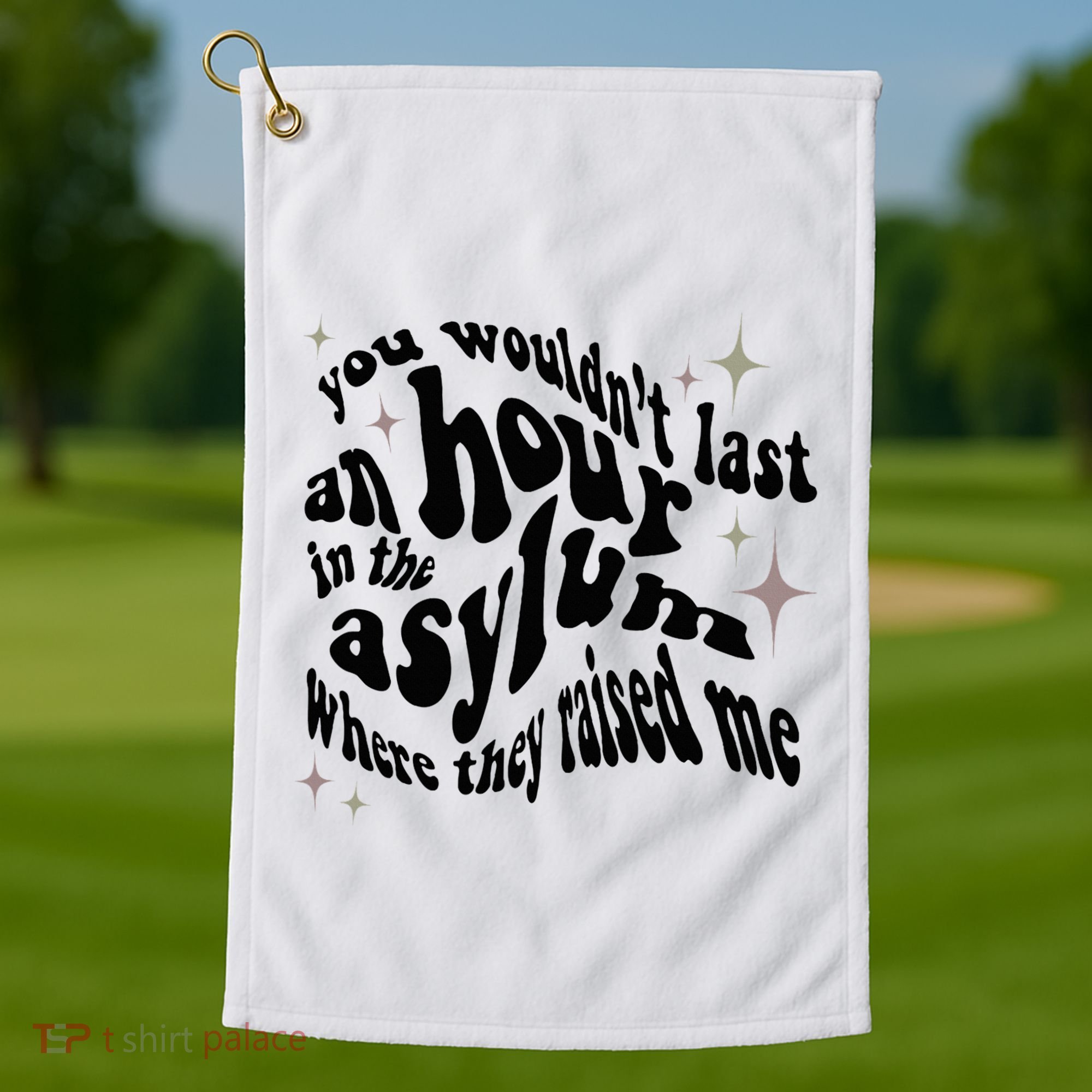 Asylum Golf Towel
