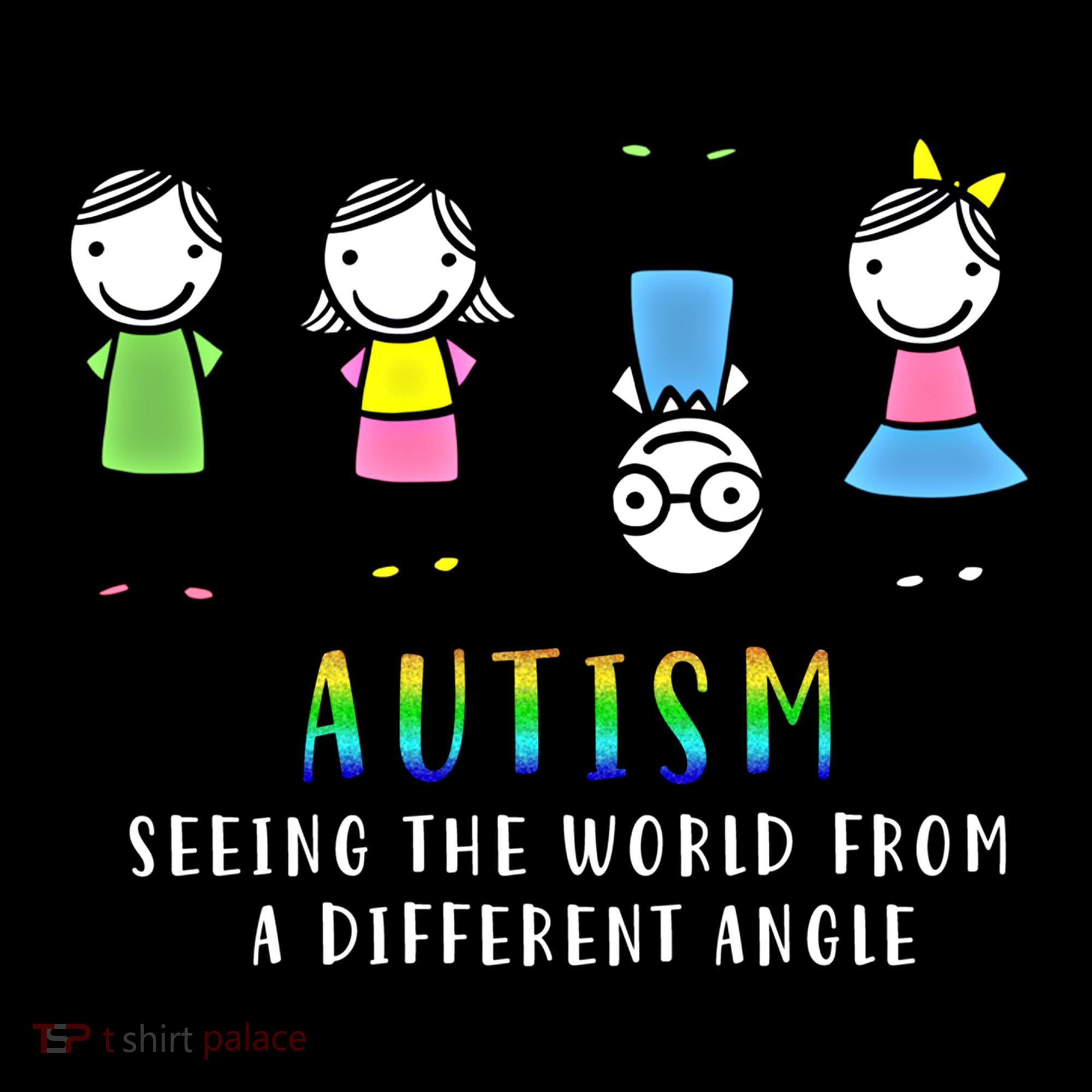 Autism Awareness Seeing The World From A Different Angle Gift Coffee Mug