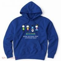Autism Awareness Seeing The World From A Different Angle Gift Hoodie thumb 0