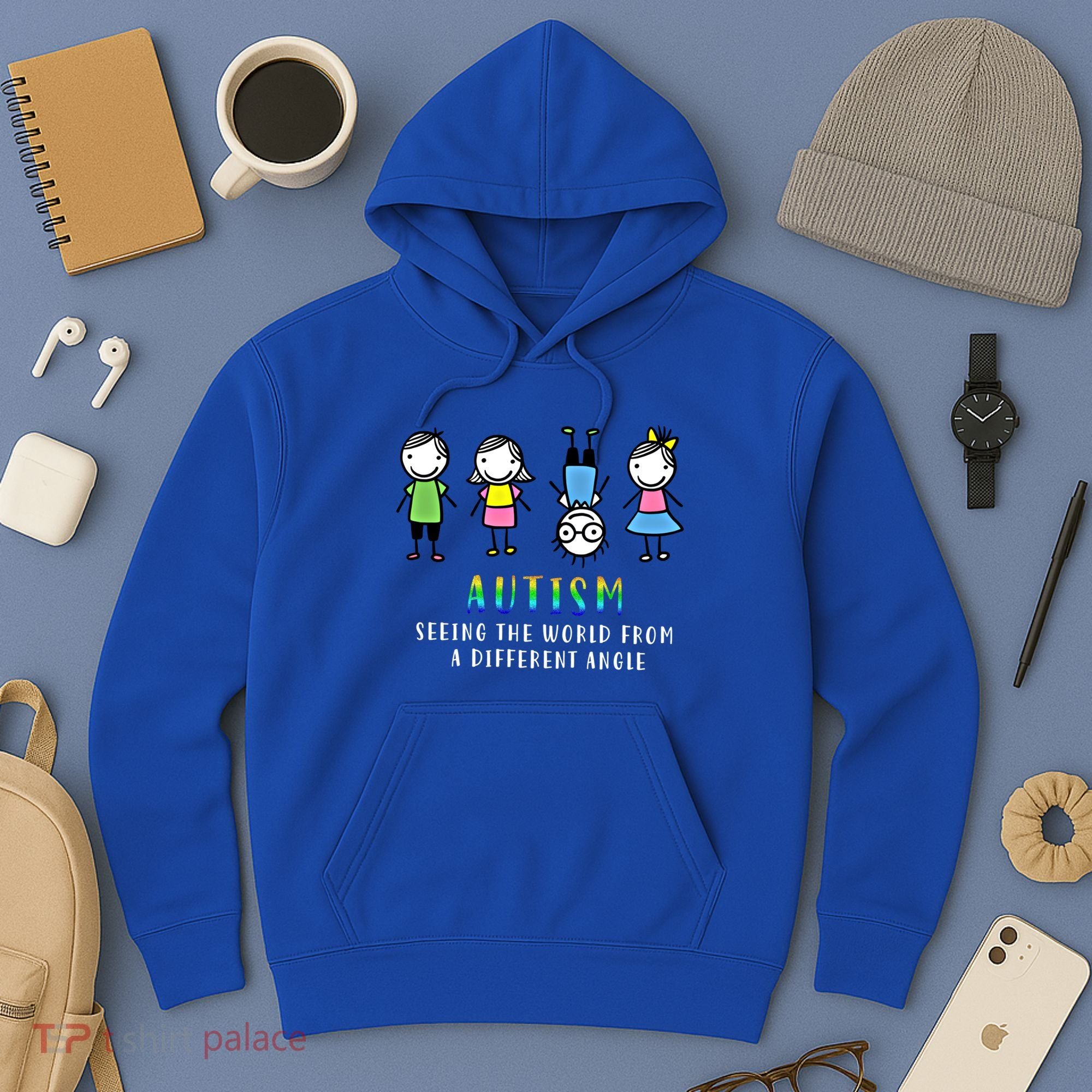 Autism Awareness Seeing The World From A Different Angle Gift Hoodie