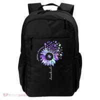 Autism Awareness Sunflower Choose Kind Puzzle Autism Gift Backpack thumb 0