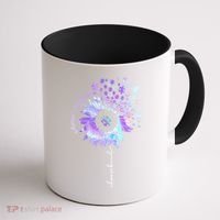 Autism Awareness Sunflower Choose Kind Puzzle Autism Gift Coffee Mug thumb 1
