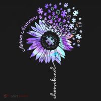 Autism Awareness Sunflower Choose Kind Puzzle Autism Gift Ornament thumb 1