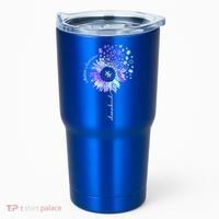 Autism Awareness Sunflower Choose Kind Puzzle Autism Gift Tumbler thumb 0
