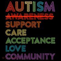 Autism Awareness Support Care Acceptance Ally Women's T-Shirt thumb 6