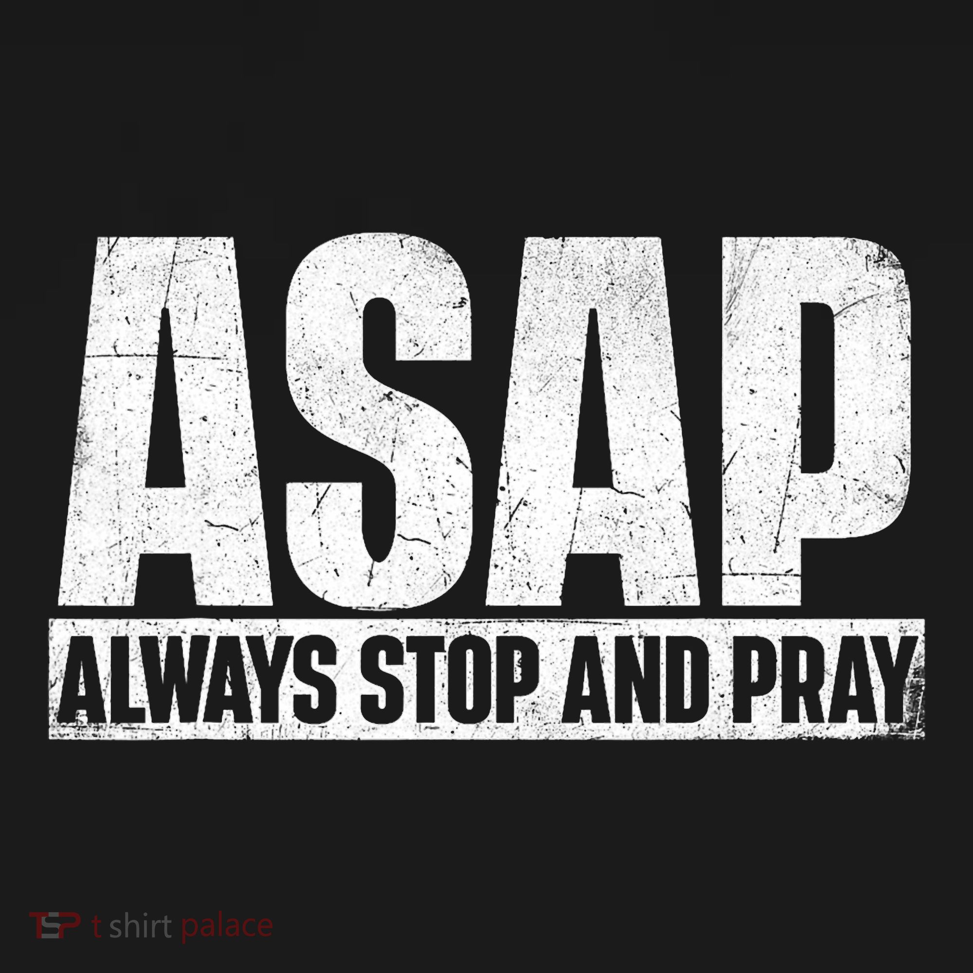 Asap Always Stop And Pray Christian Faith Religious Prayer Women's Hoodie