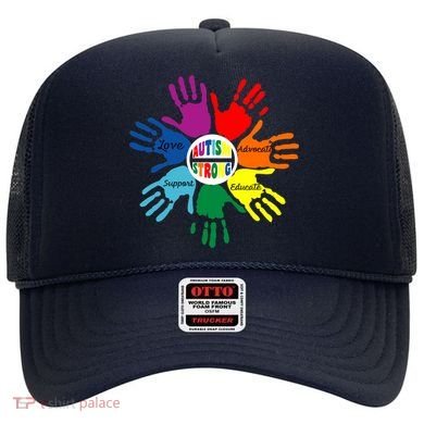 Autism Awareness Sign Language Hand Puzzle Support Hat