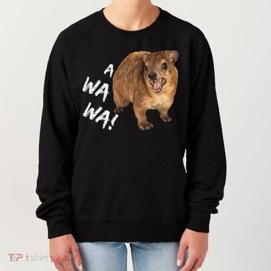 Awawa! Angry Screaming Hyrax Women's Sweatshirt