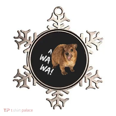 Awawa! Angry Screaming Hyrax Ornament