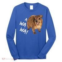 Awawa! Angry Screaming Hyrax Long Sleeve Shirt thumb 0