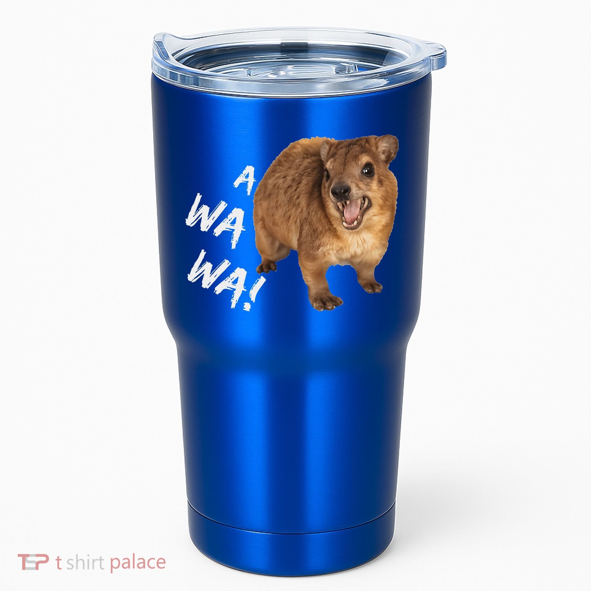 Awawa! Angry Screaming Hyrax Tumbler