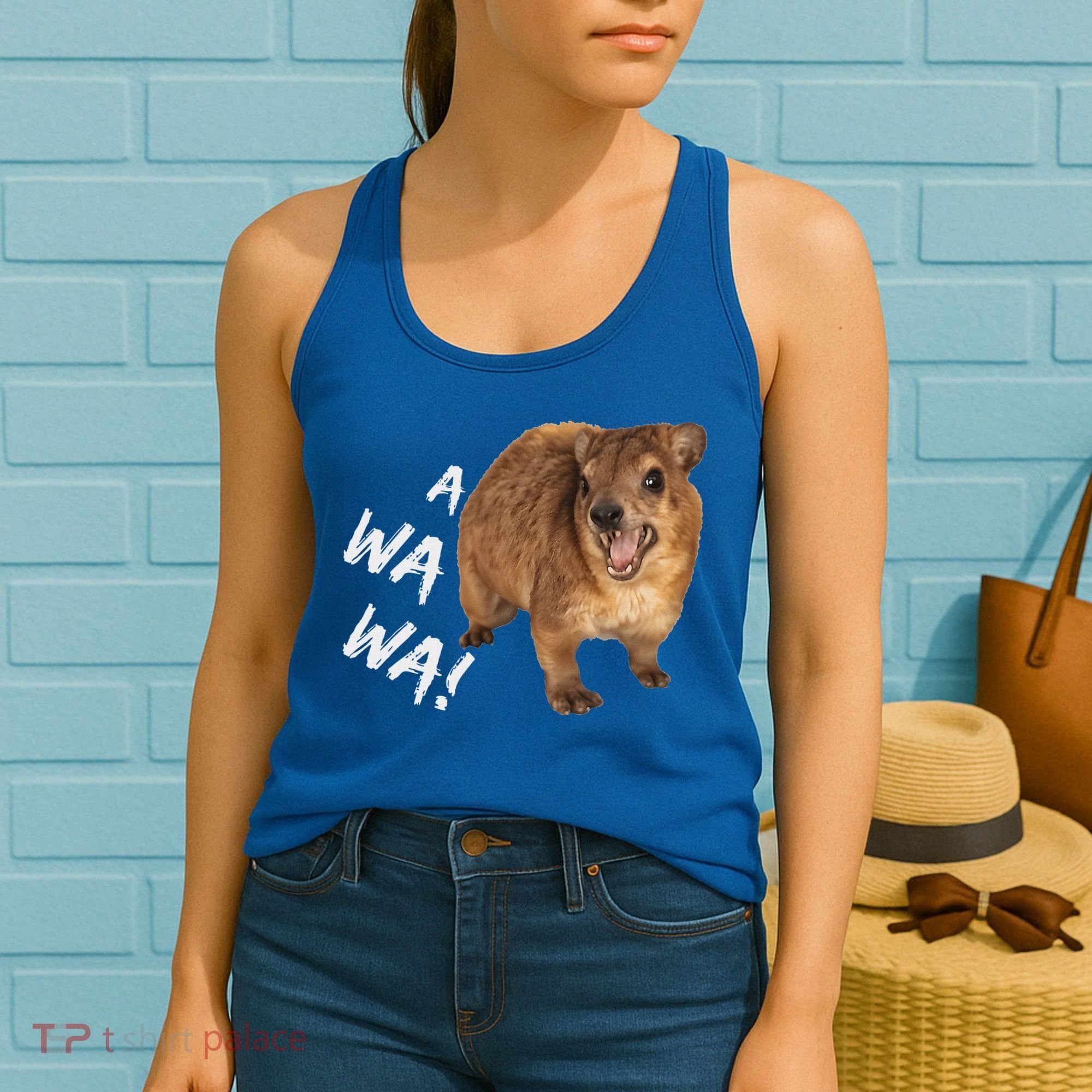 Awawa! Angry Screaming Hyrax Women's Tank Top